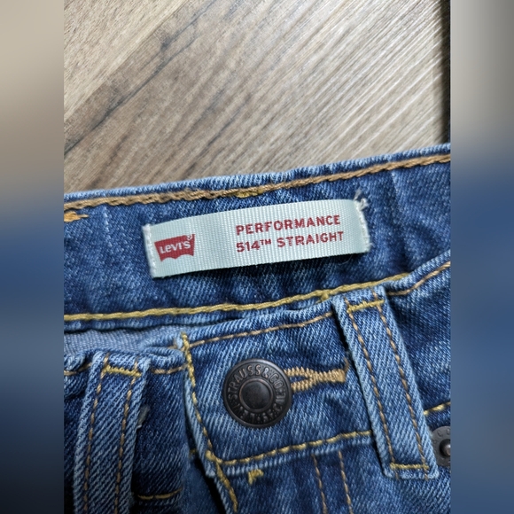 Boys Levi's 514 Performance Straight Jeans - Picture 4 of 7